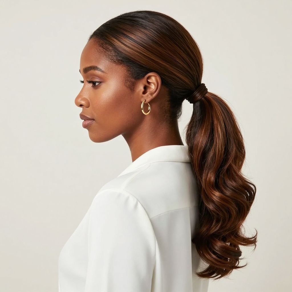 Wrapped Base Ponytail