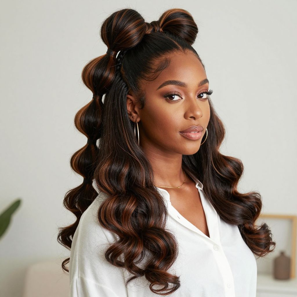 Bubble Ponytail