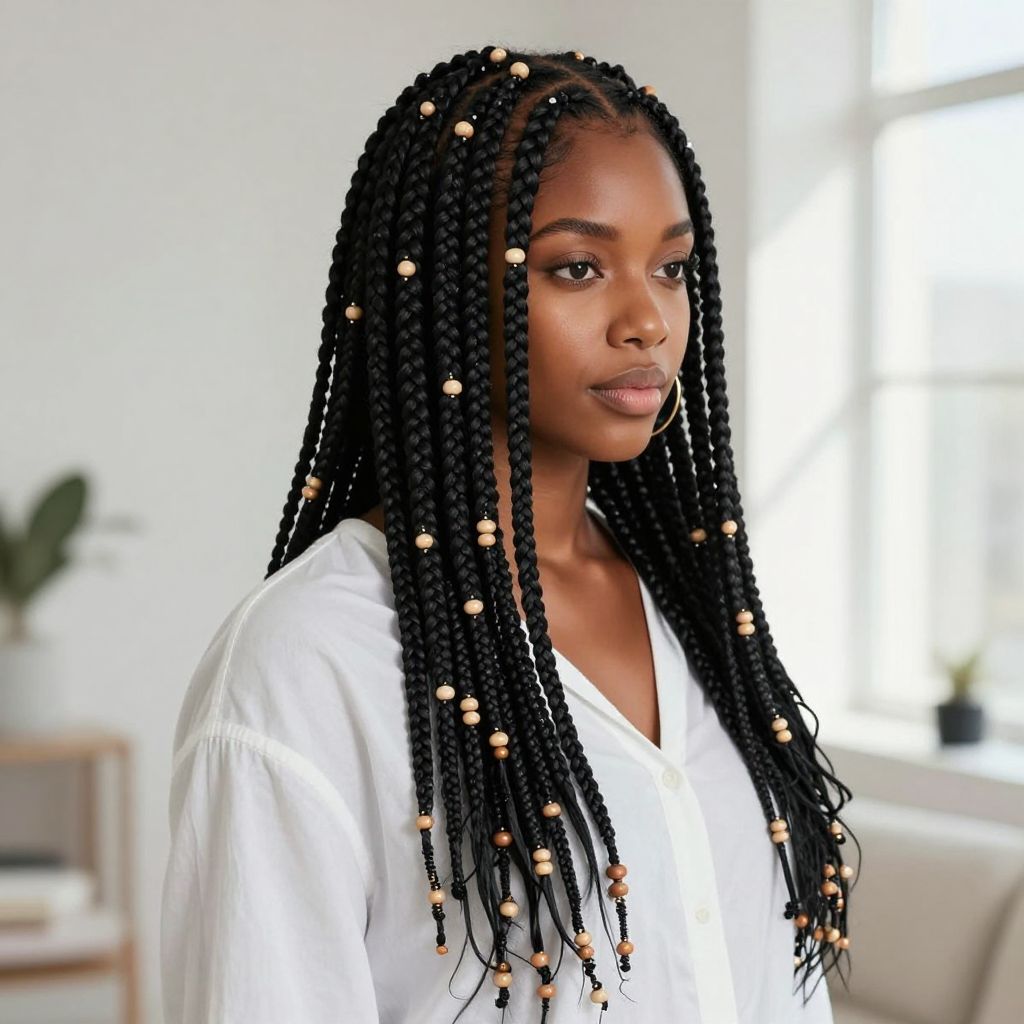 Feed-In Braids with Beads