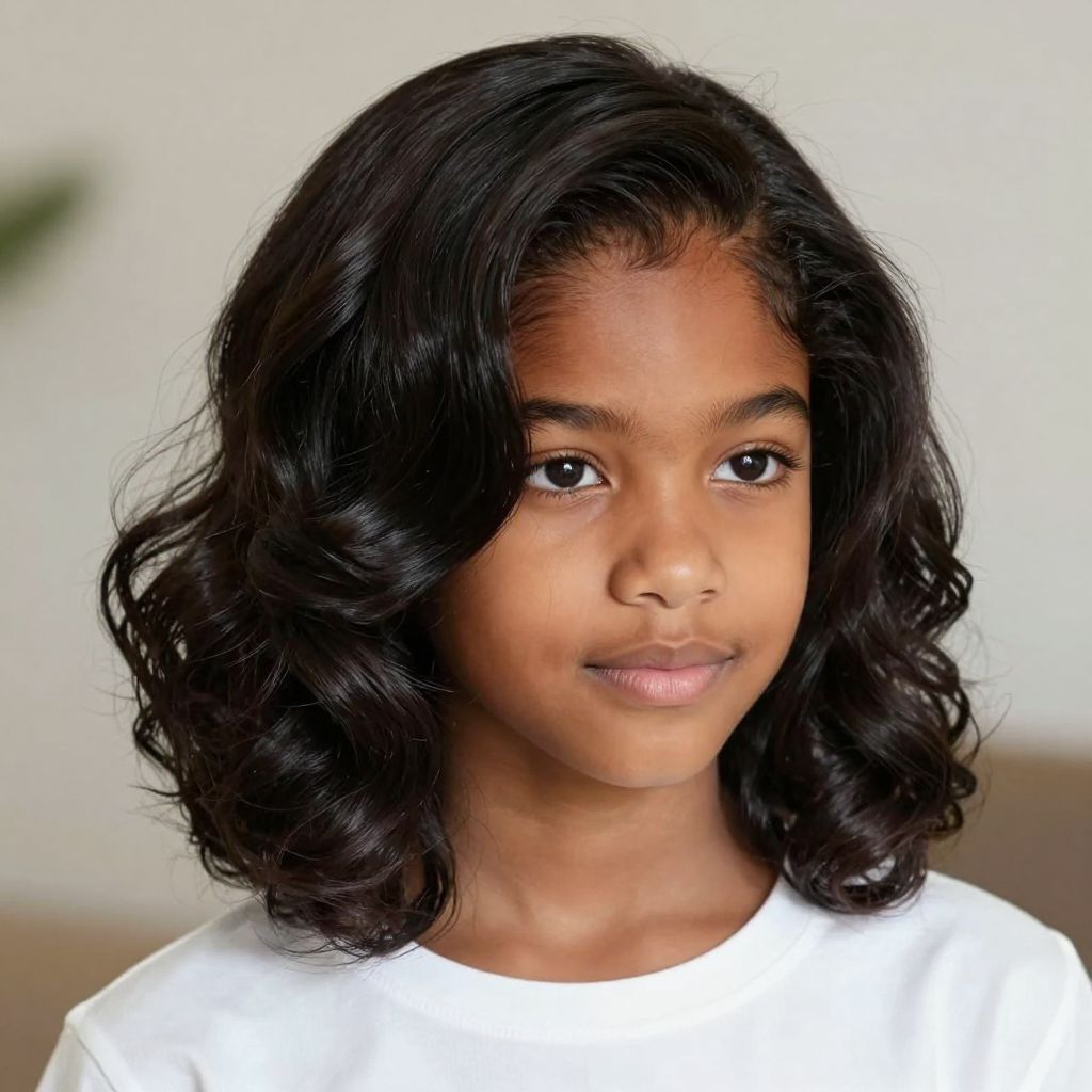 Side Swept Finger Waves