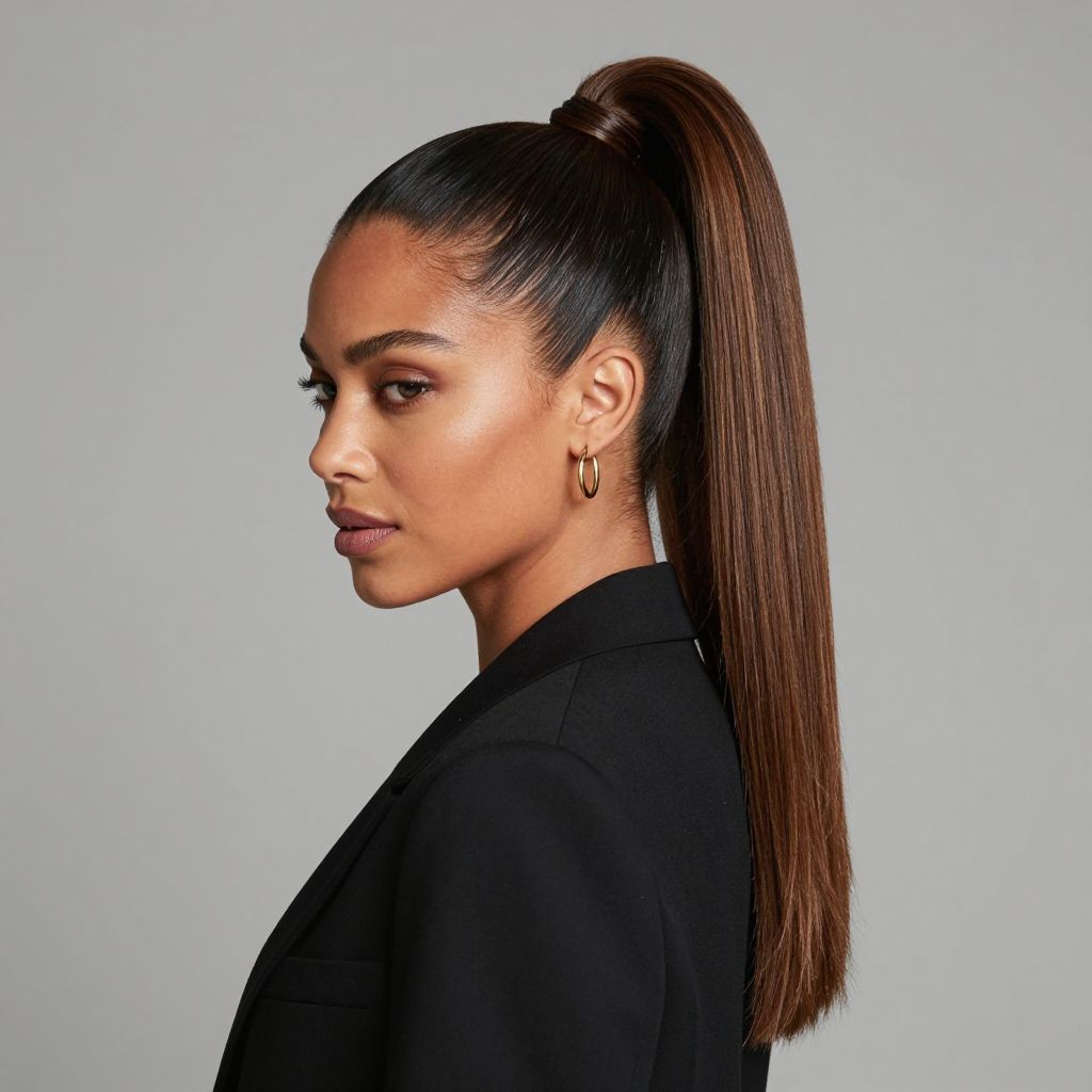 Sleek High Ponytail