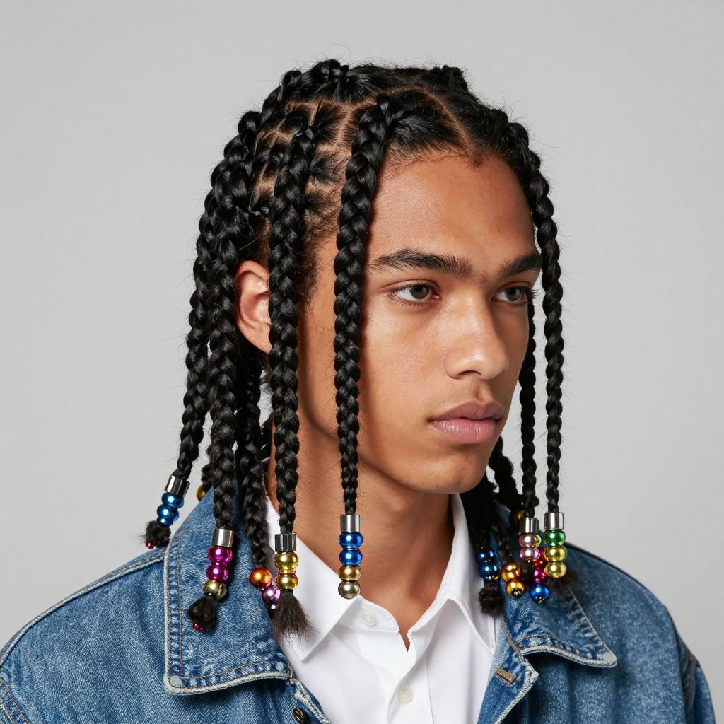 Braids with Beaded Ends
