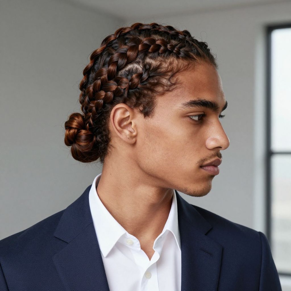 Twisted Braided Bun