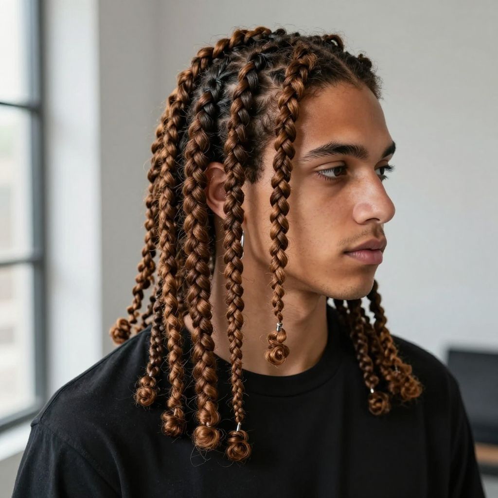Thick Box Braids