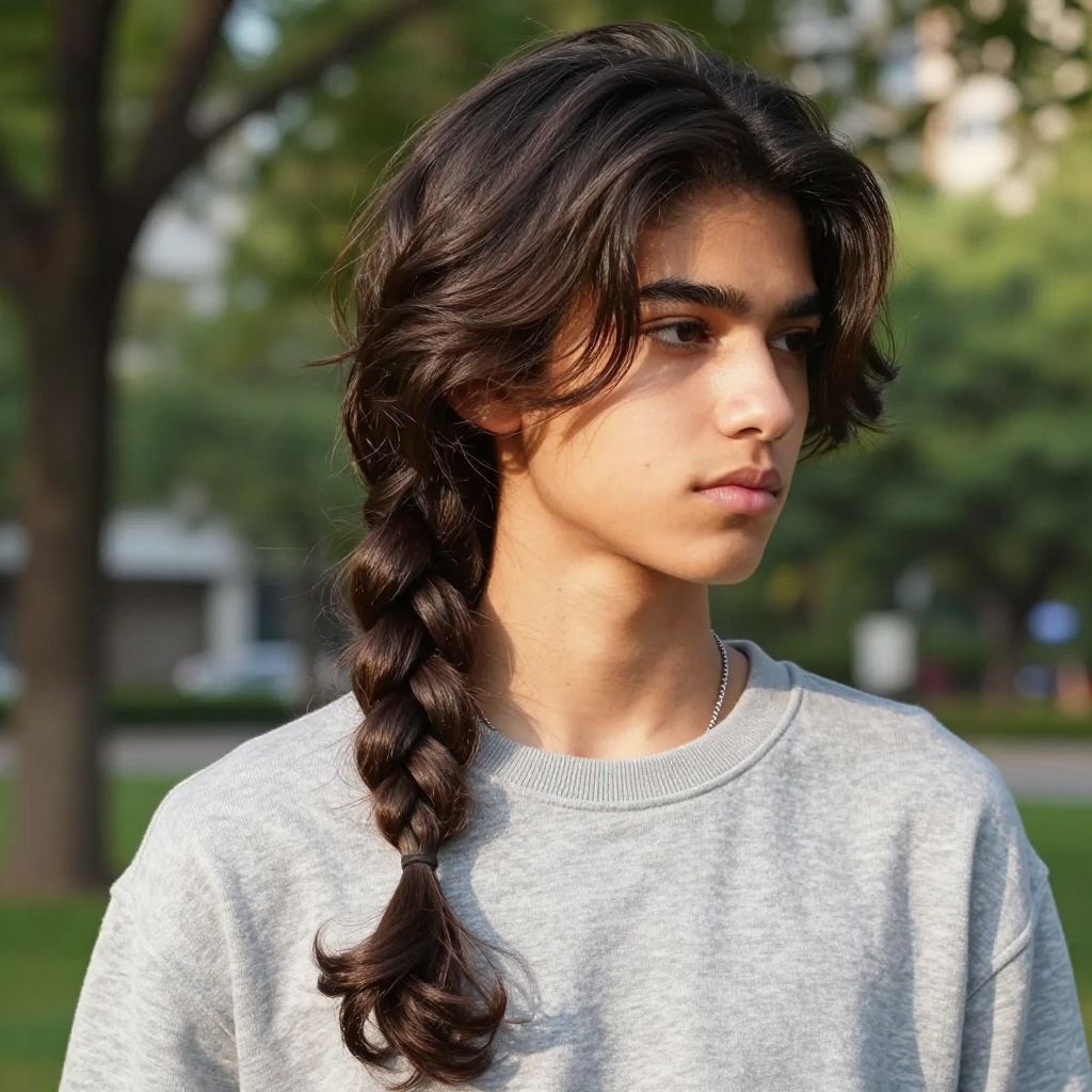 Side-Swept Braid