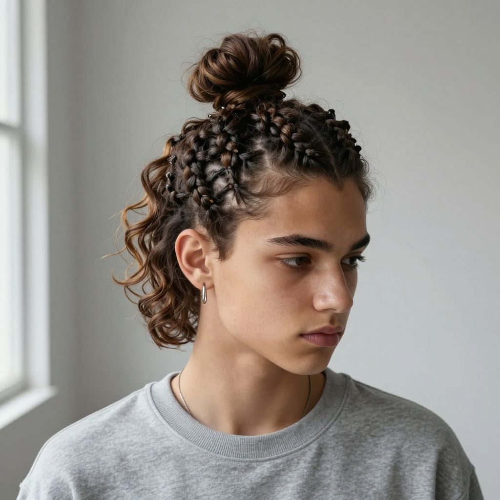 Braided Top Knot