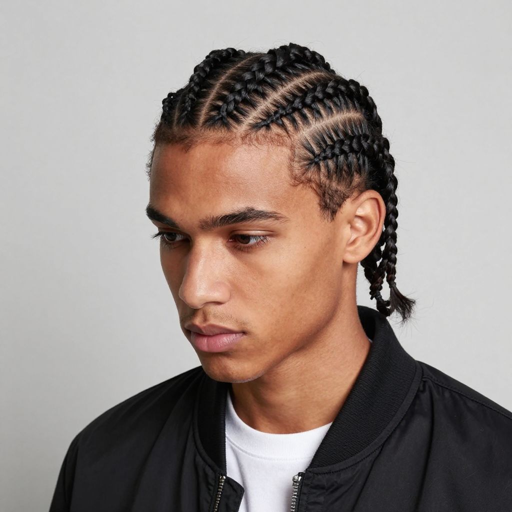 Zigzag Part Braids
