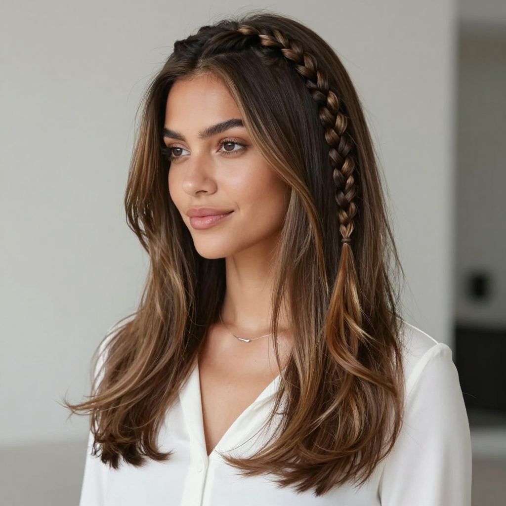 Double Braid Ponytail
