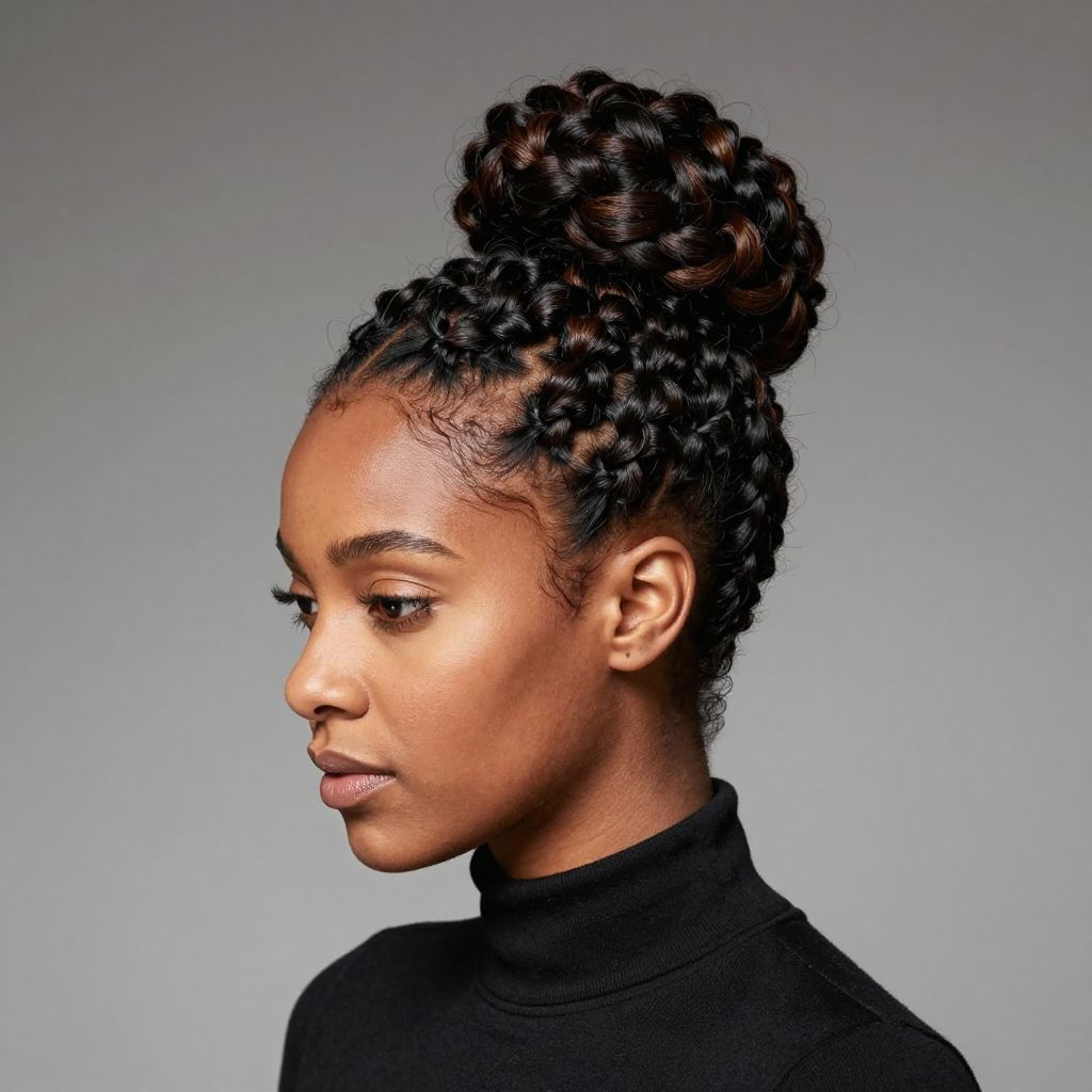The Classic Jumbo Braid Bun