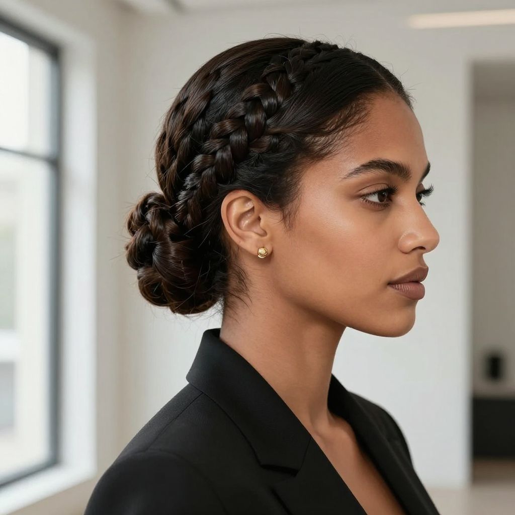 Braided Chignon Bun