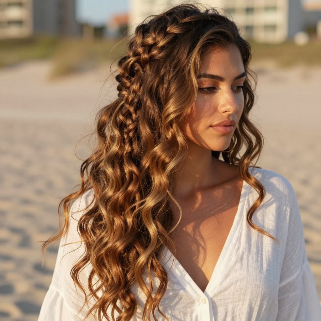 Mermaid Inspired Braided Waves