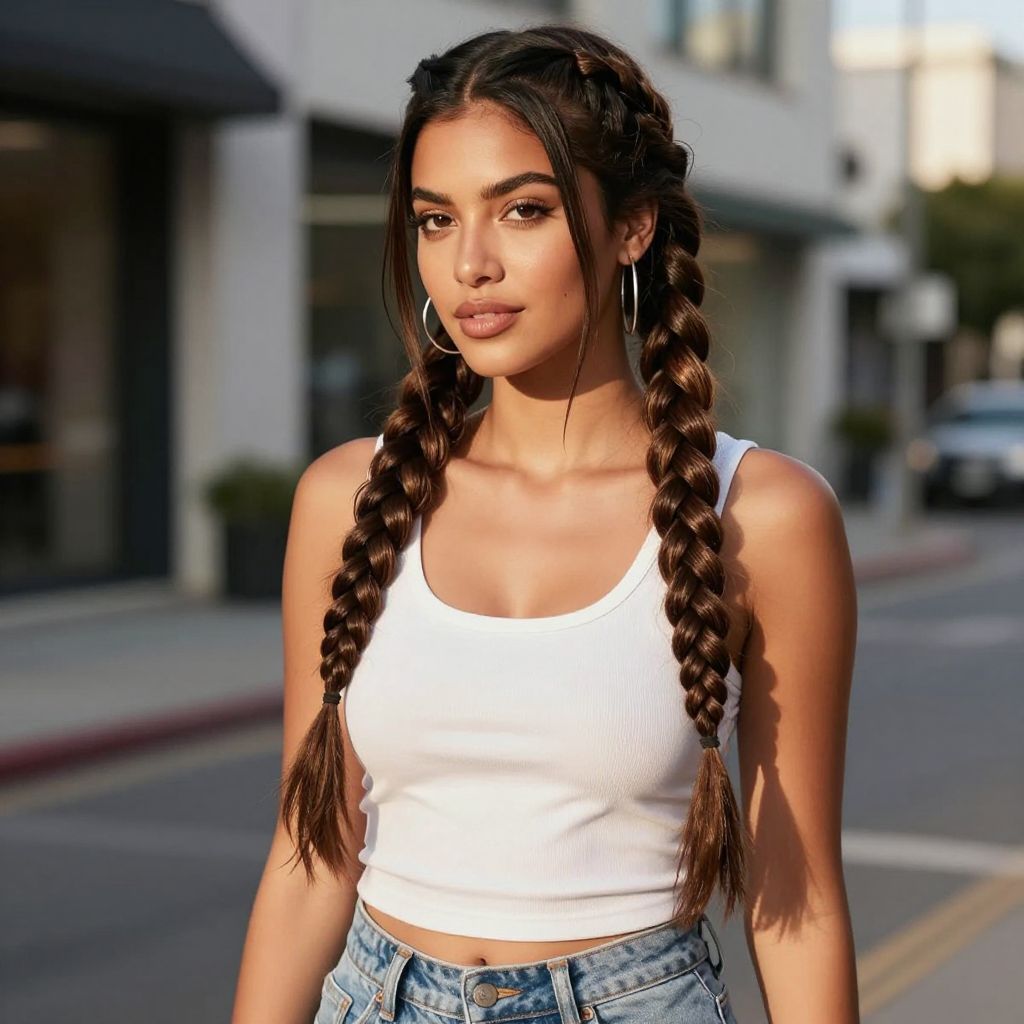 Double Dutch Braids with a Twist