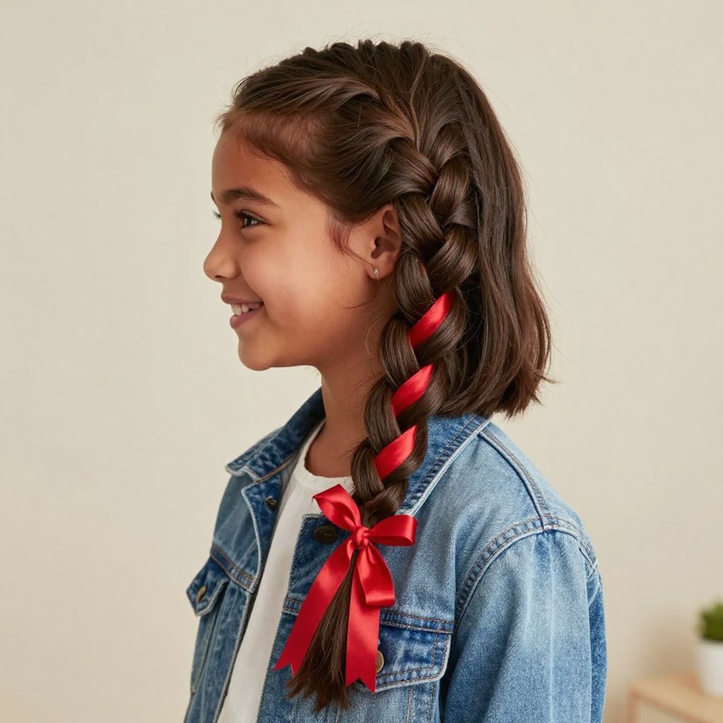 Classic Three-Strand Braid with a Twist