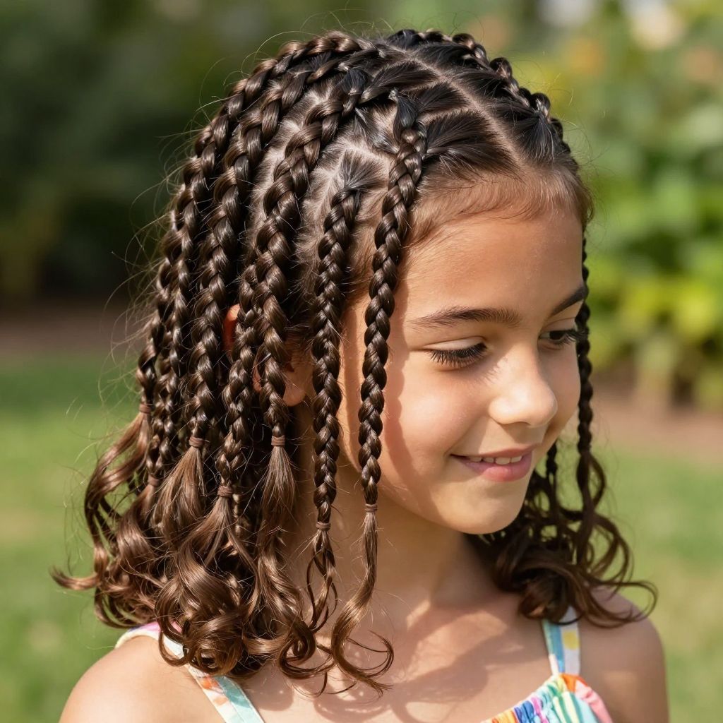 Micro Braids for Playful Detail