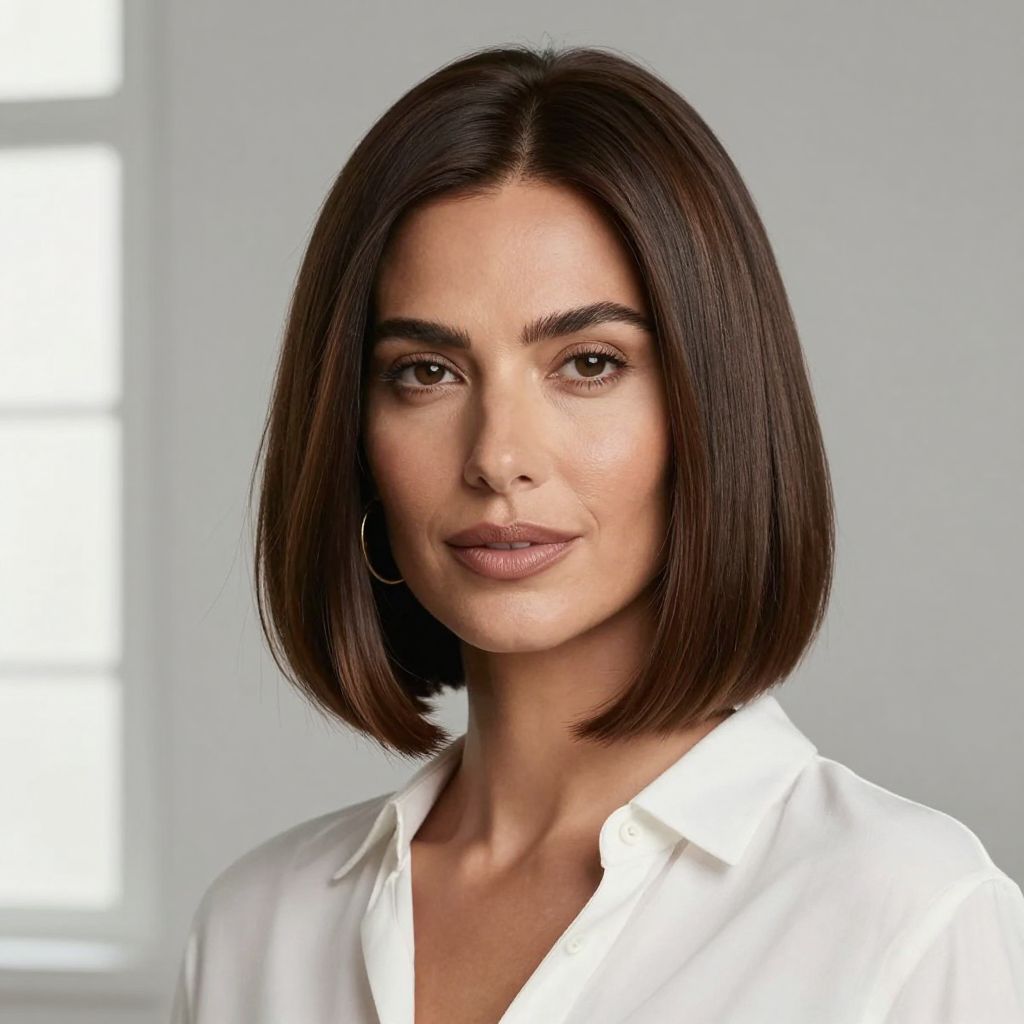 The Classic Blunt Bob