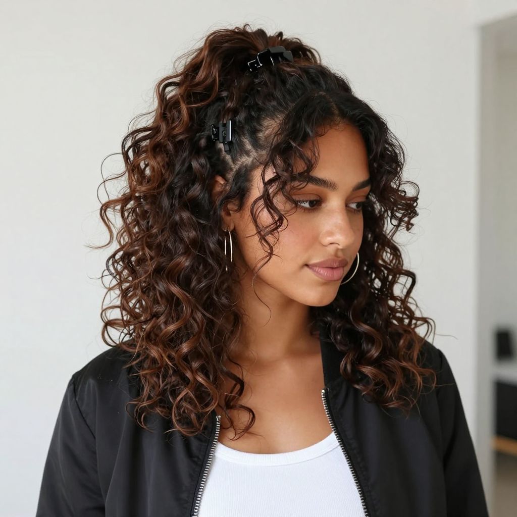 Bold Claw Clip Pony Twist