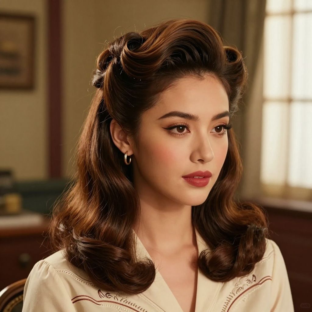 Vintage Victory Rolls