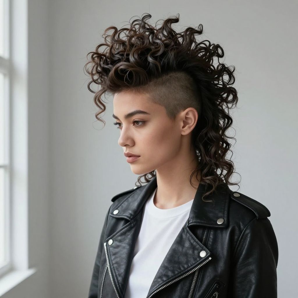 Crimped Mohawk