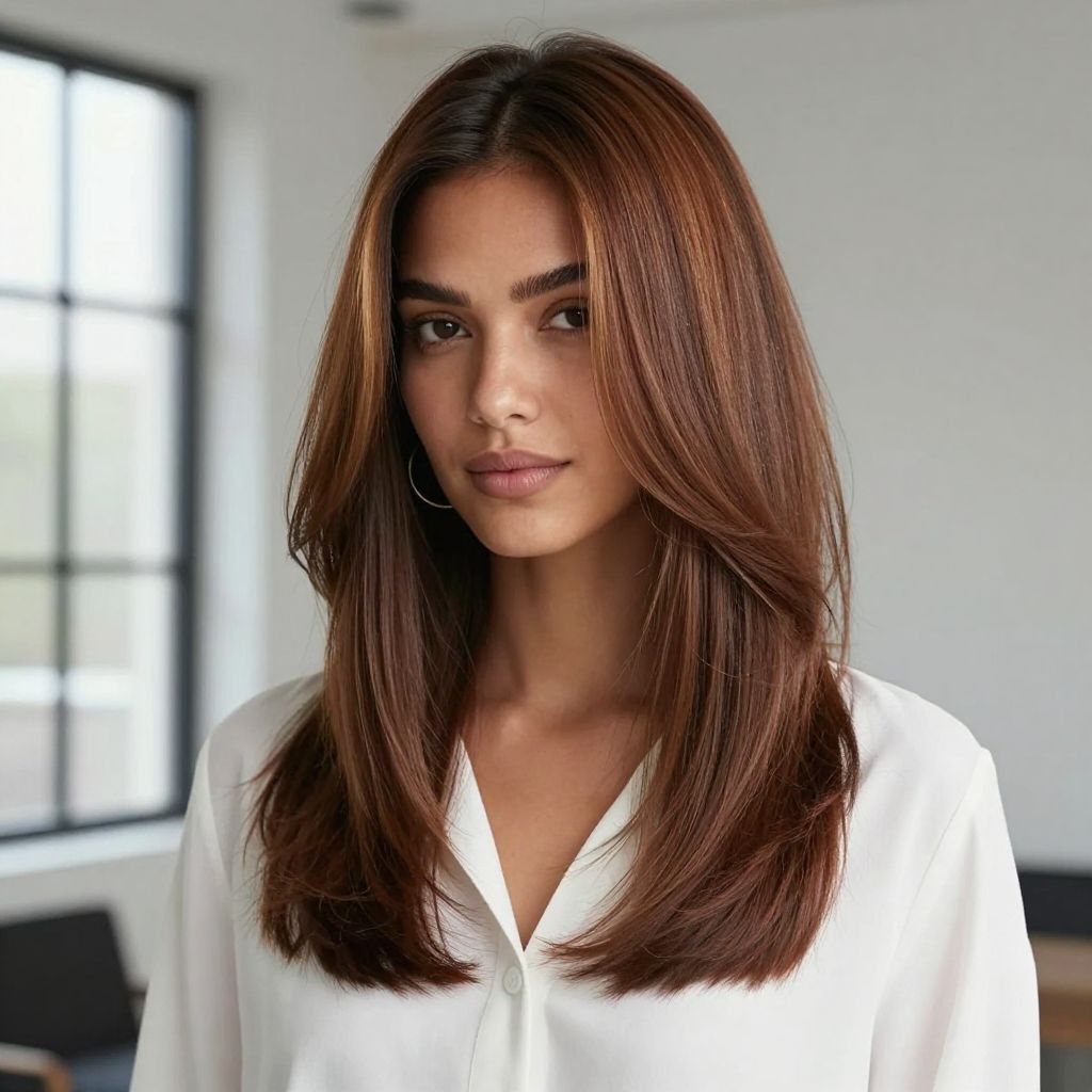 Subtle Root Crimps with Straight Ends