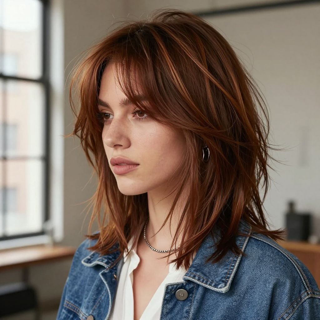 Crimped Layered Shag