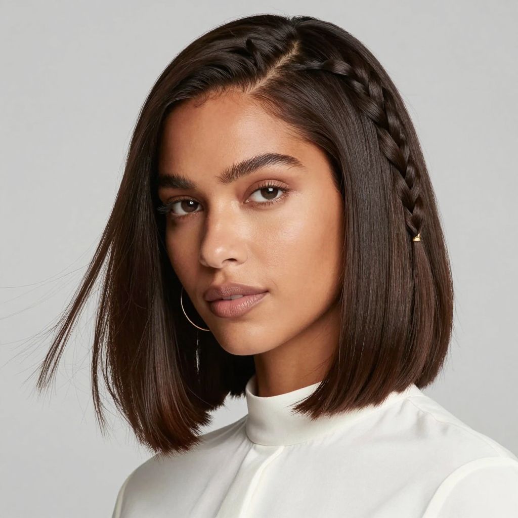 Sleek Bob Crochet Braids