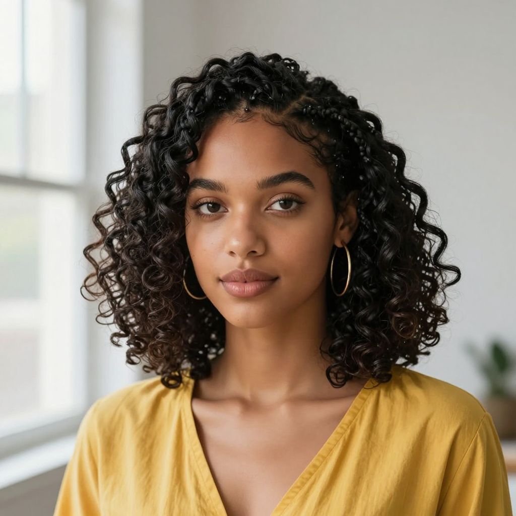 Curly Bob Crochet Braids