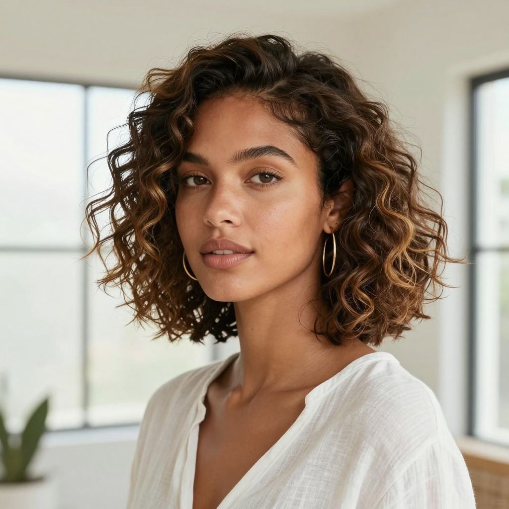 Beachy Crochet Bob with Highlights