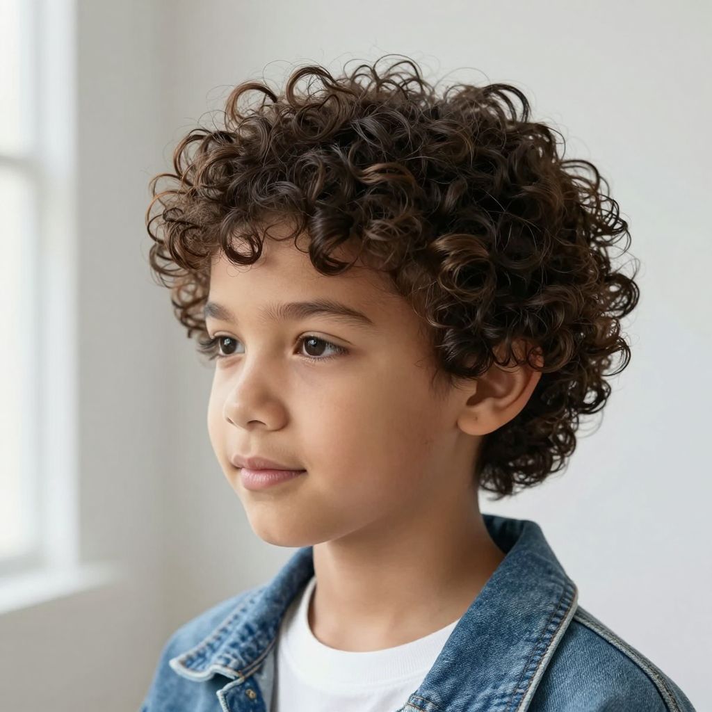 Curly Bowl Cut Revival