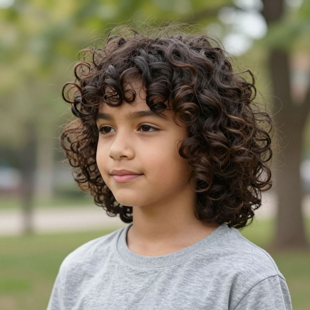 Loose Curls with Natural Flow