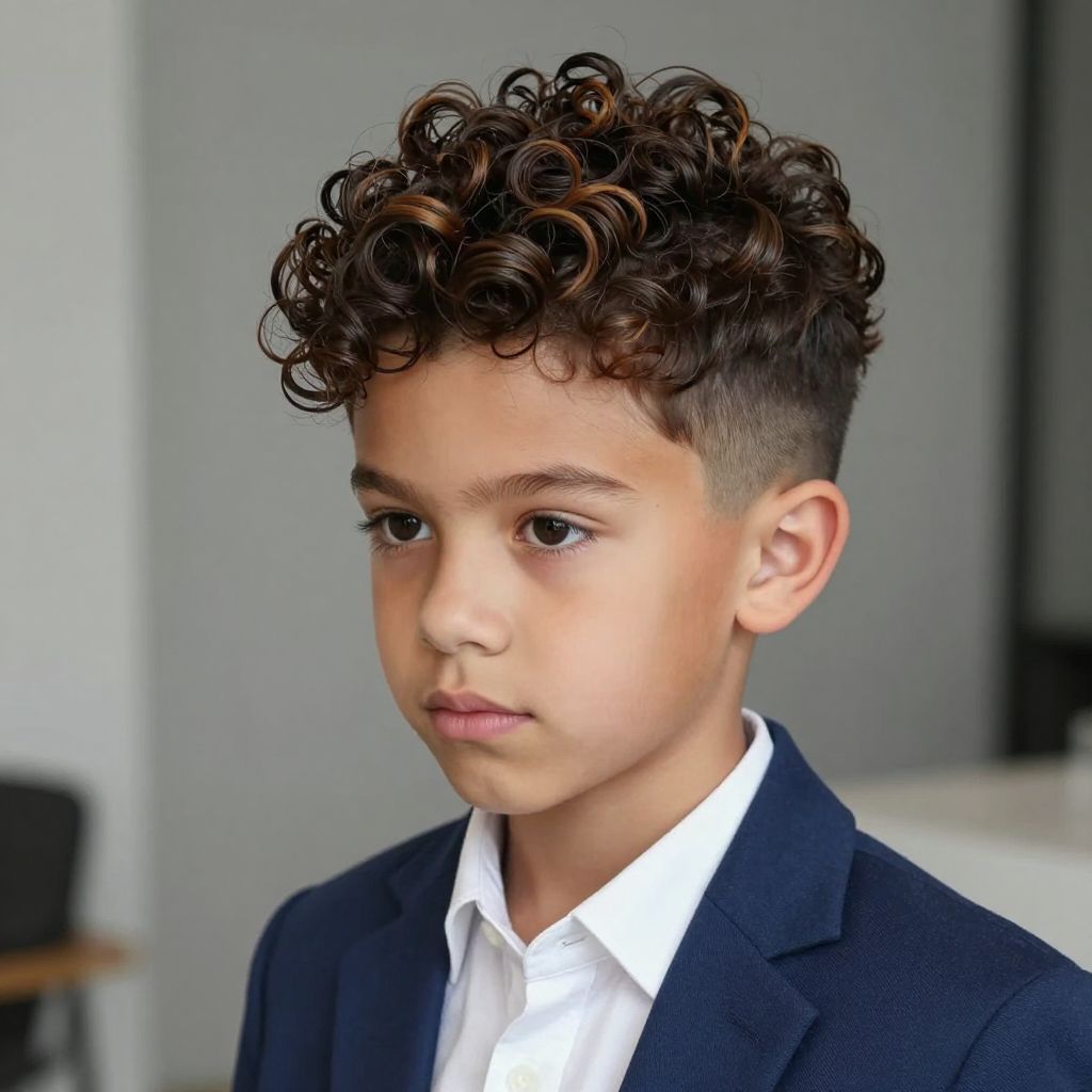 Curly Pompadour