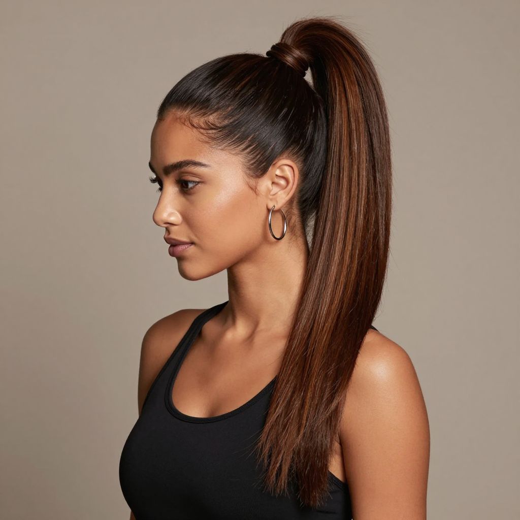 Sleek High Ponytail