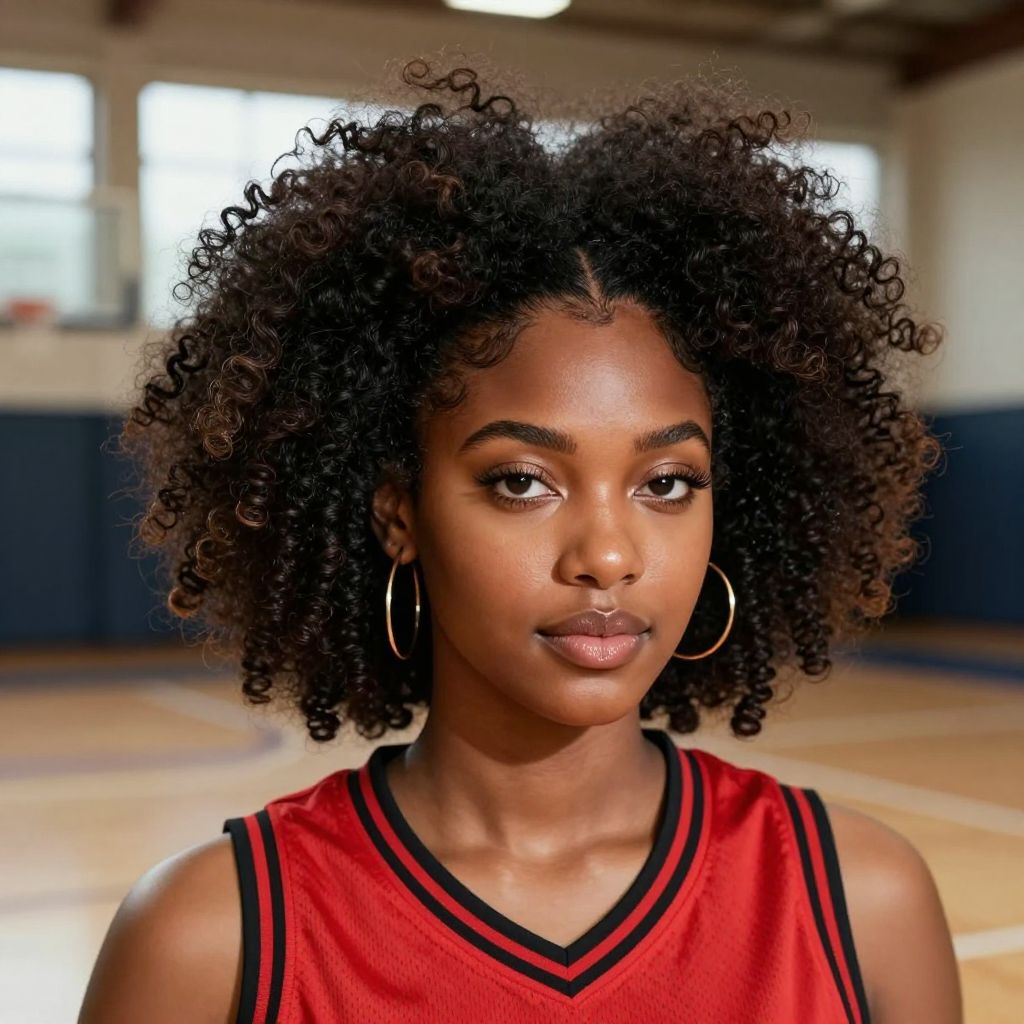 Afro Puff Ponytail