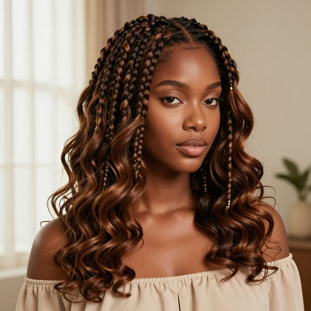 Ladder Braids with Soft Waves