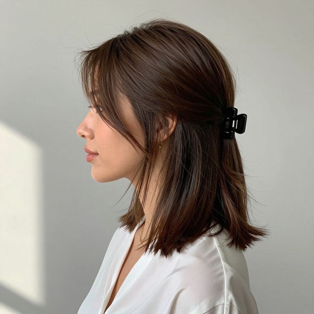 Chunky Clip Tucked French Twist