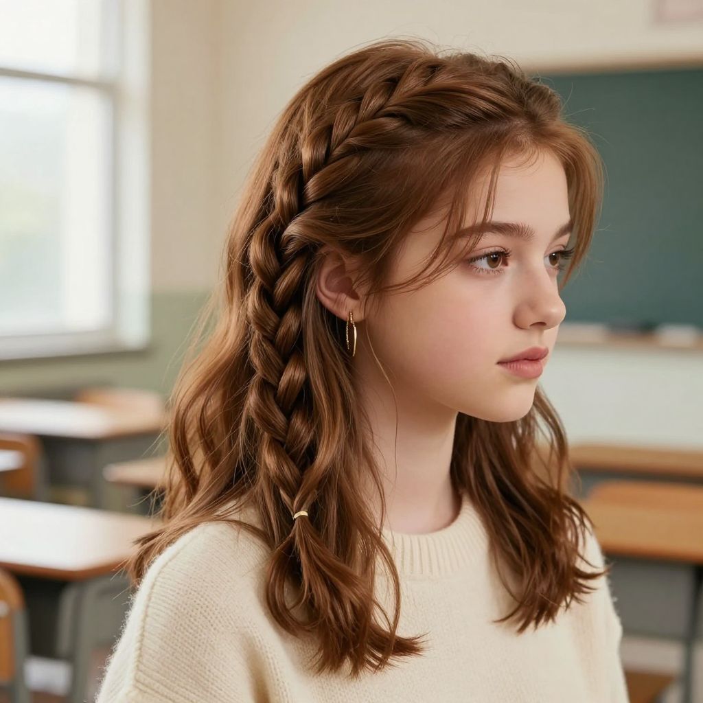 Side Braid with a Twist