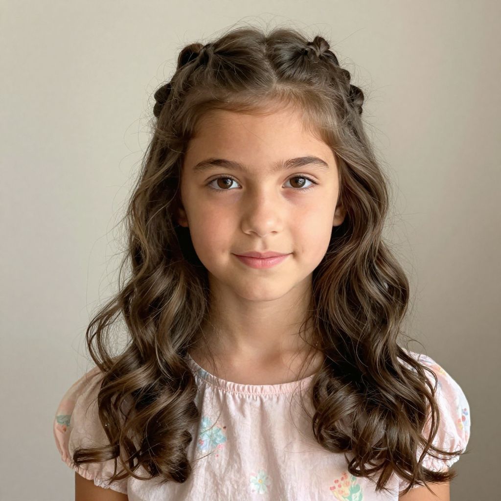 Soft Braided Pigtails hairstyle