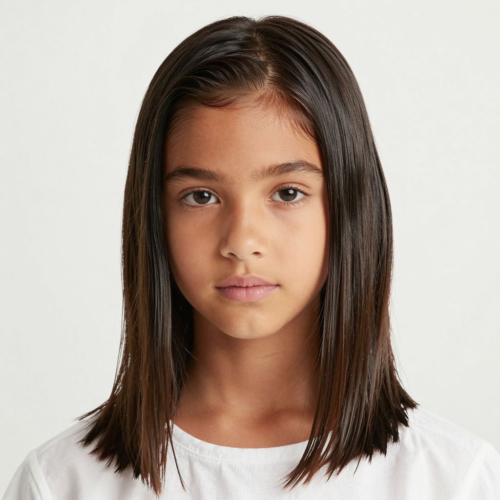 Slicked Back Wet Look hairstyle