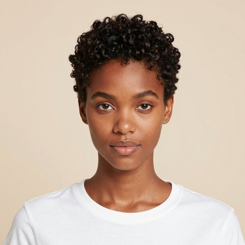 Pixie Cut with Tapered Sides