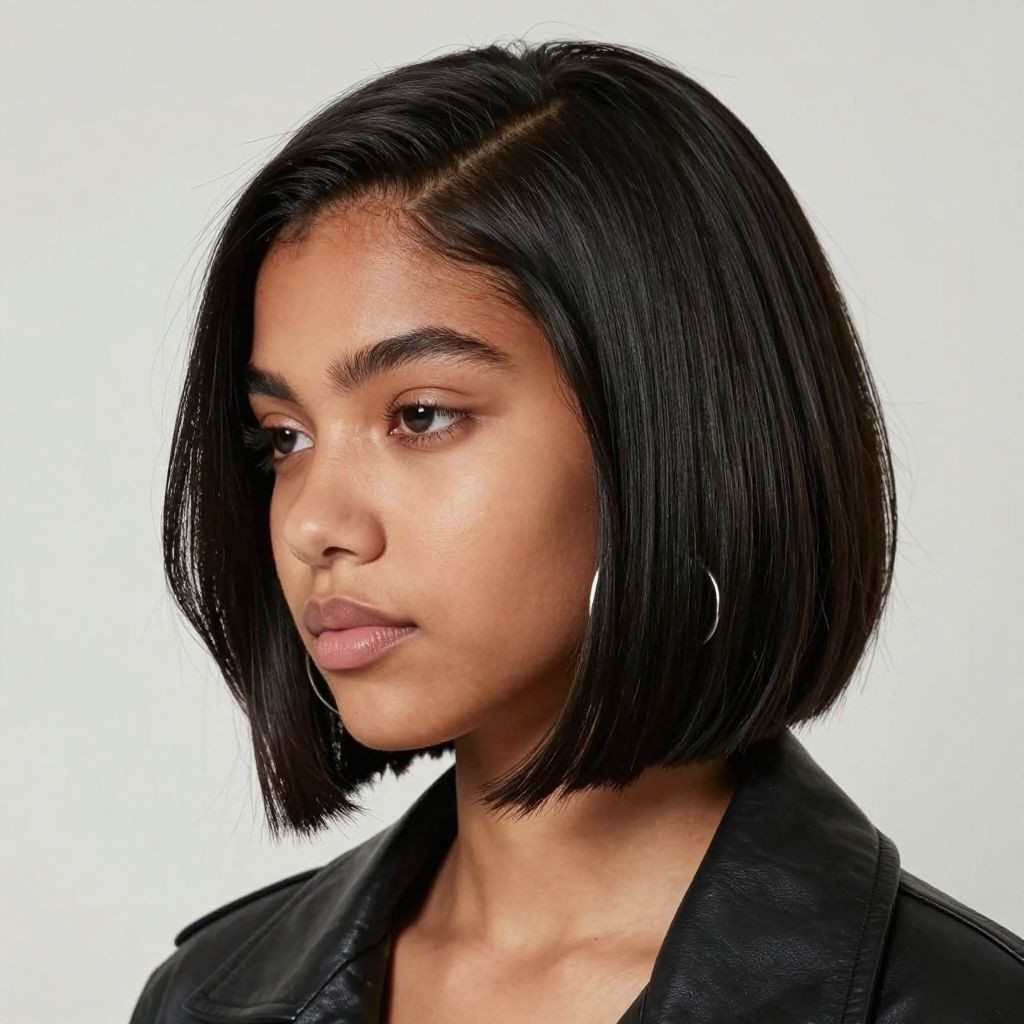 Asymmetrical Bob with Defined Ends