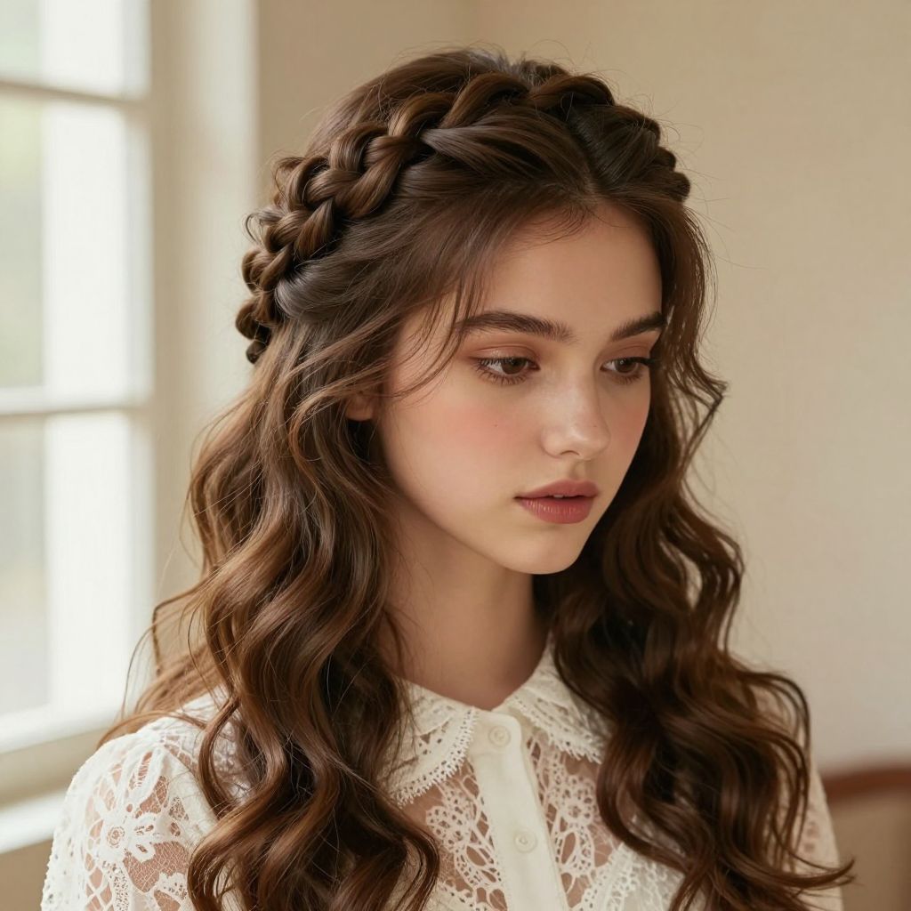 Braided Crown Halo