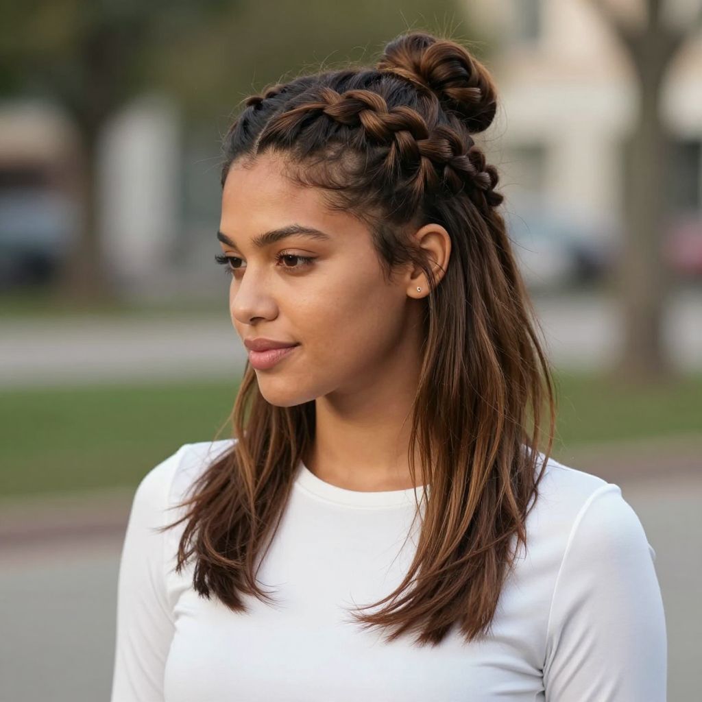 Braided Crown Tuck
