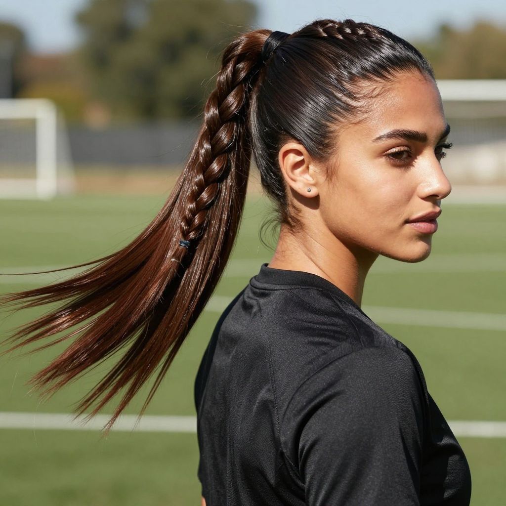 Classic Braided Ponytail