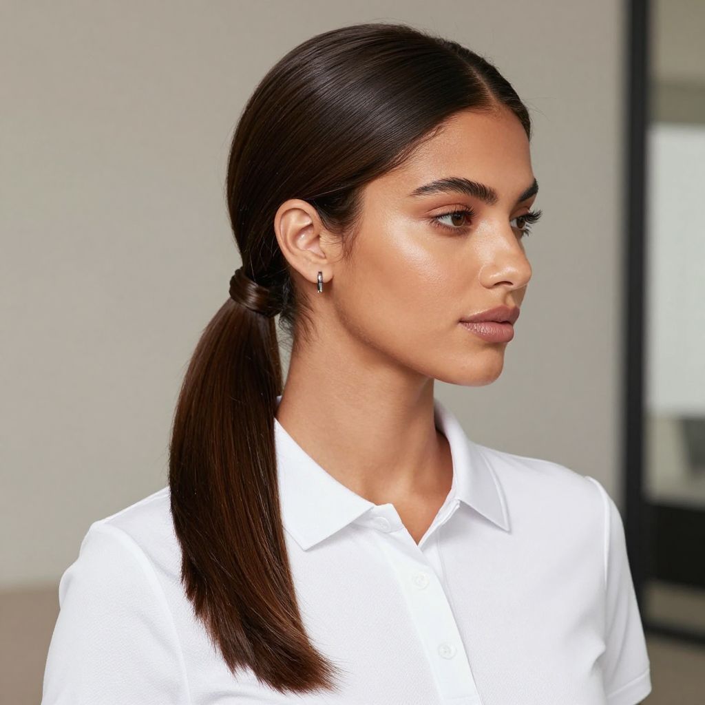 Low Sleek Ponytail