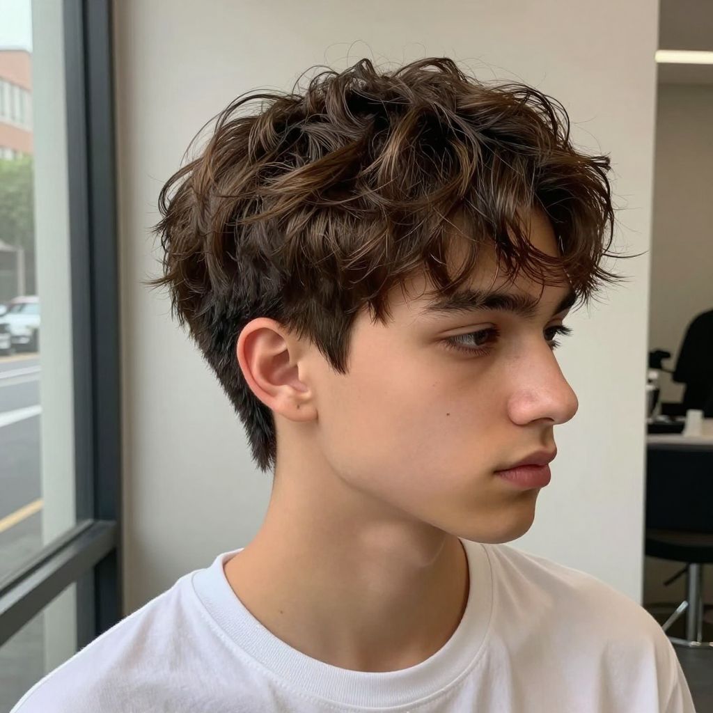 Messy Crew Cut