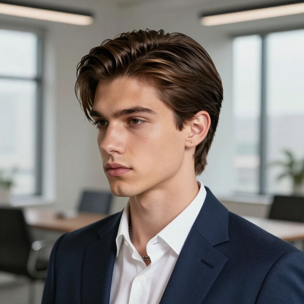 Classic Side Part
