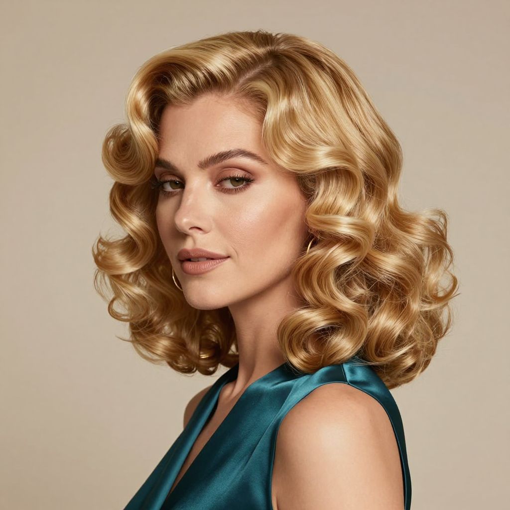 The Retro Flip Curls