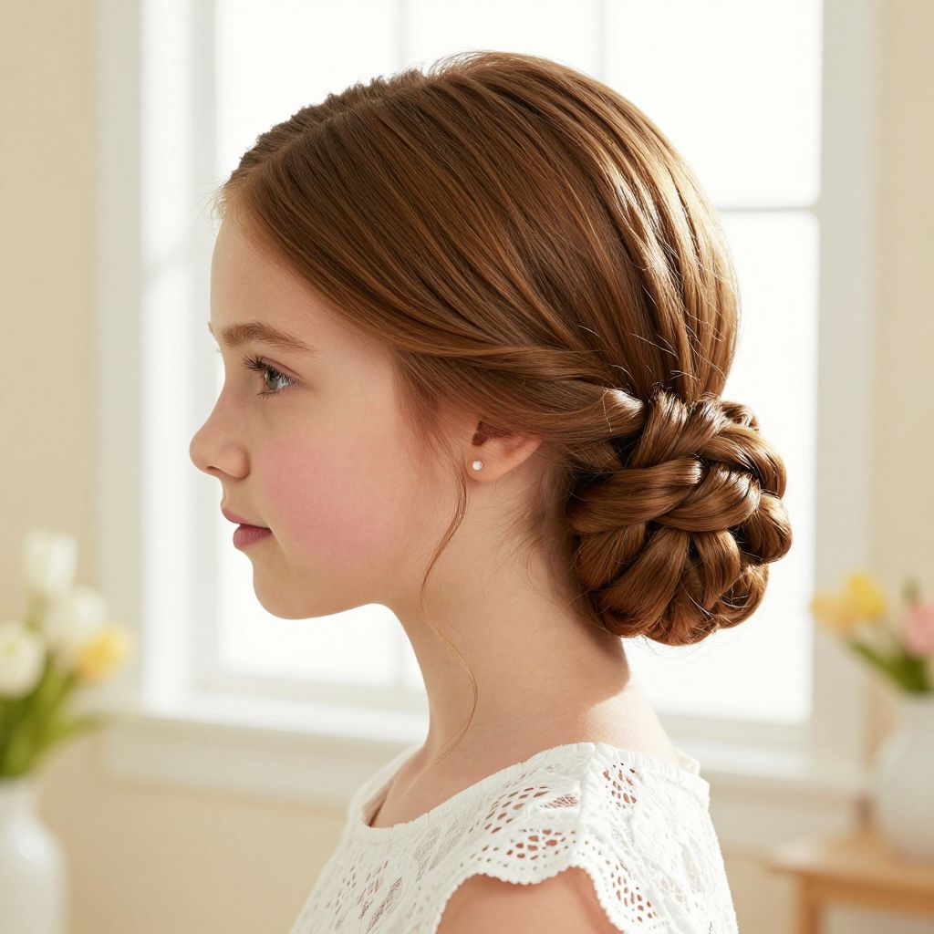 Low Twisted Chignon