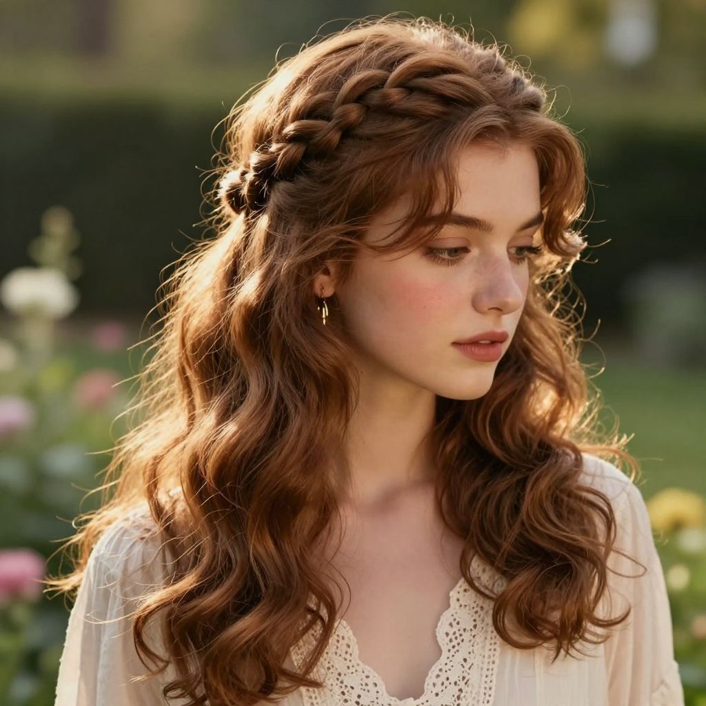 Wavy Halo Braid Accent