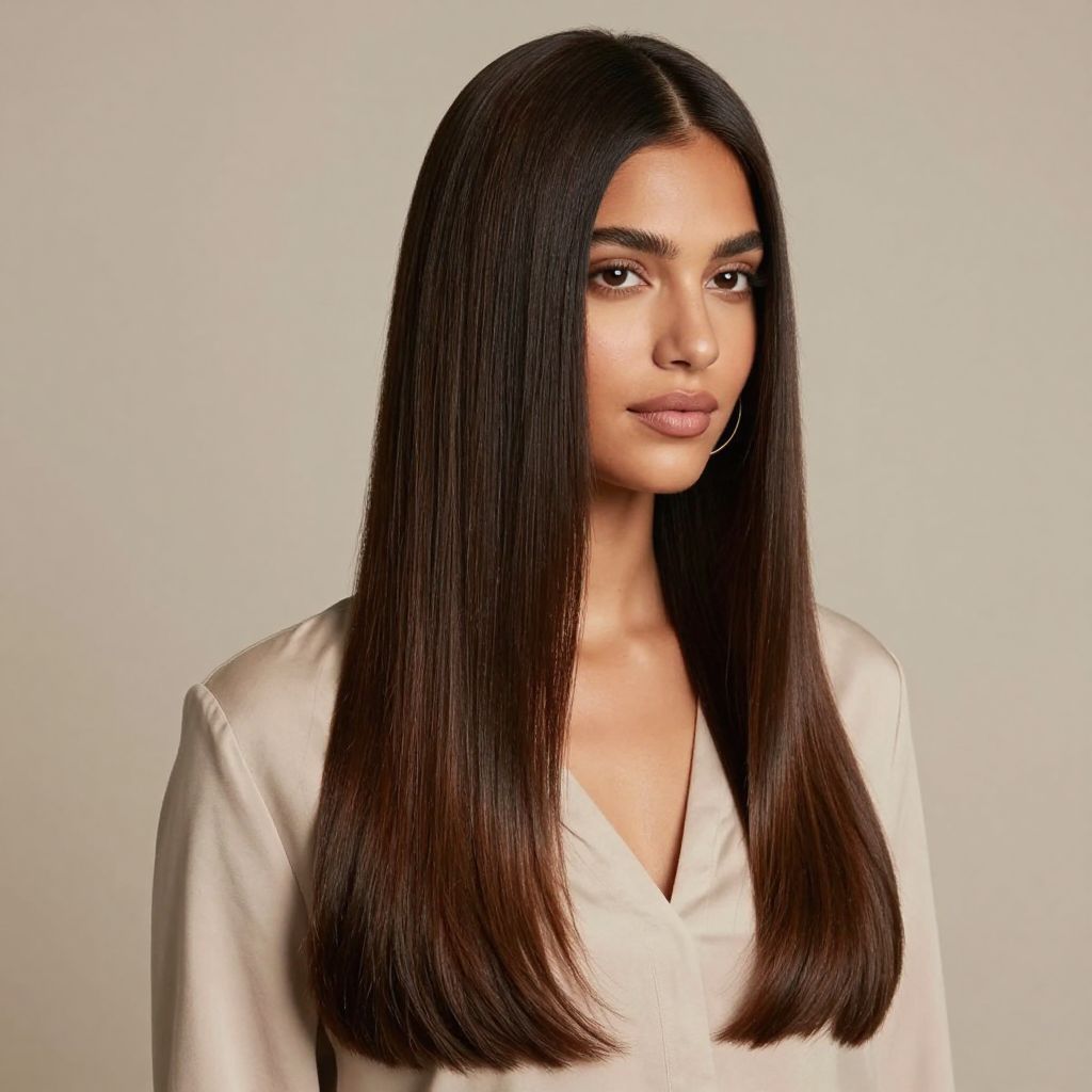 The Long Straight with Middle Part