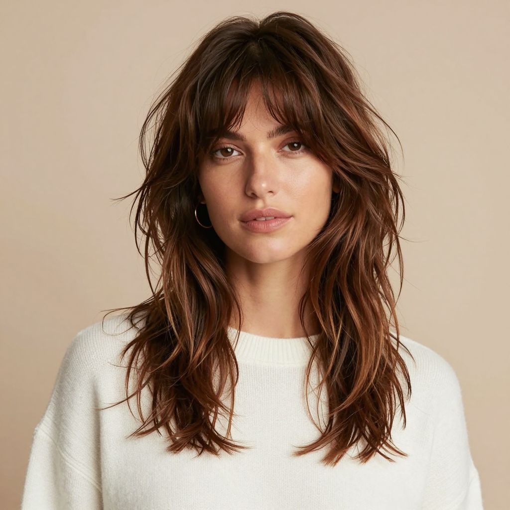 Classic Tousled Shag